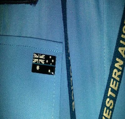 Pin Badge (Bright Blue) - Image 4