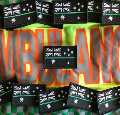 "Thin Green Line" Velcro Patch - Image 3