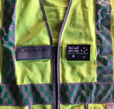 "Thin Green Line" Velcro Patch - Image 4